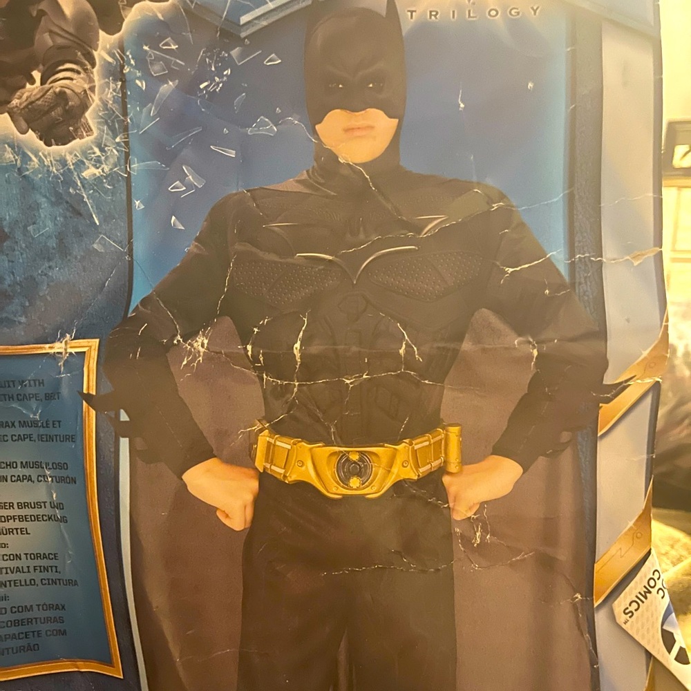 The Dark Knight Costume size Medium for mens